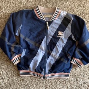 Youth Burberry Plaid Jacket